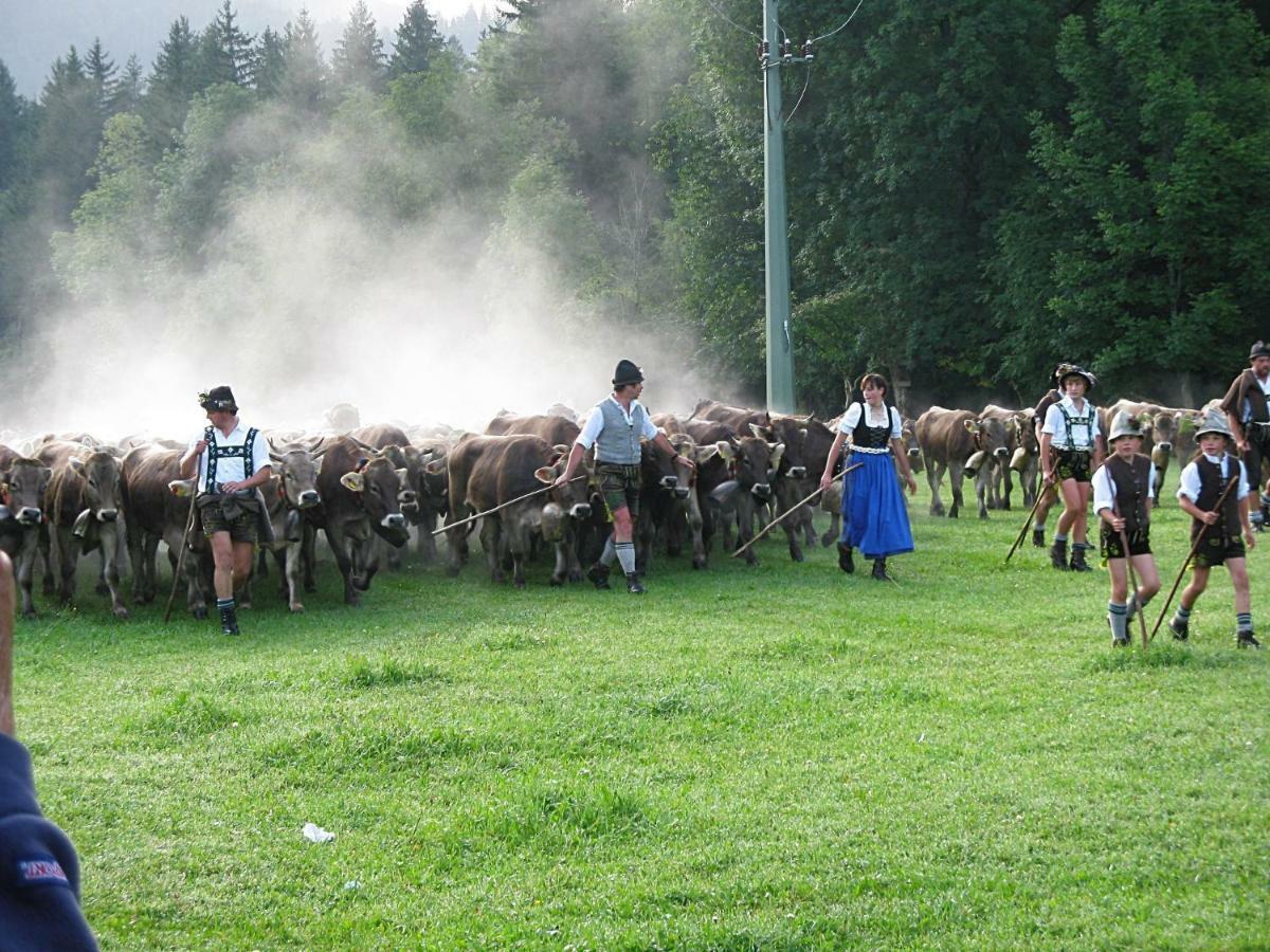 Ferienwohnung Hoehenrausch Bad Hindelang Buitenkant foto