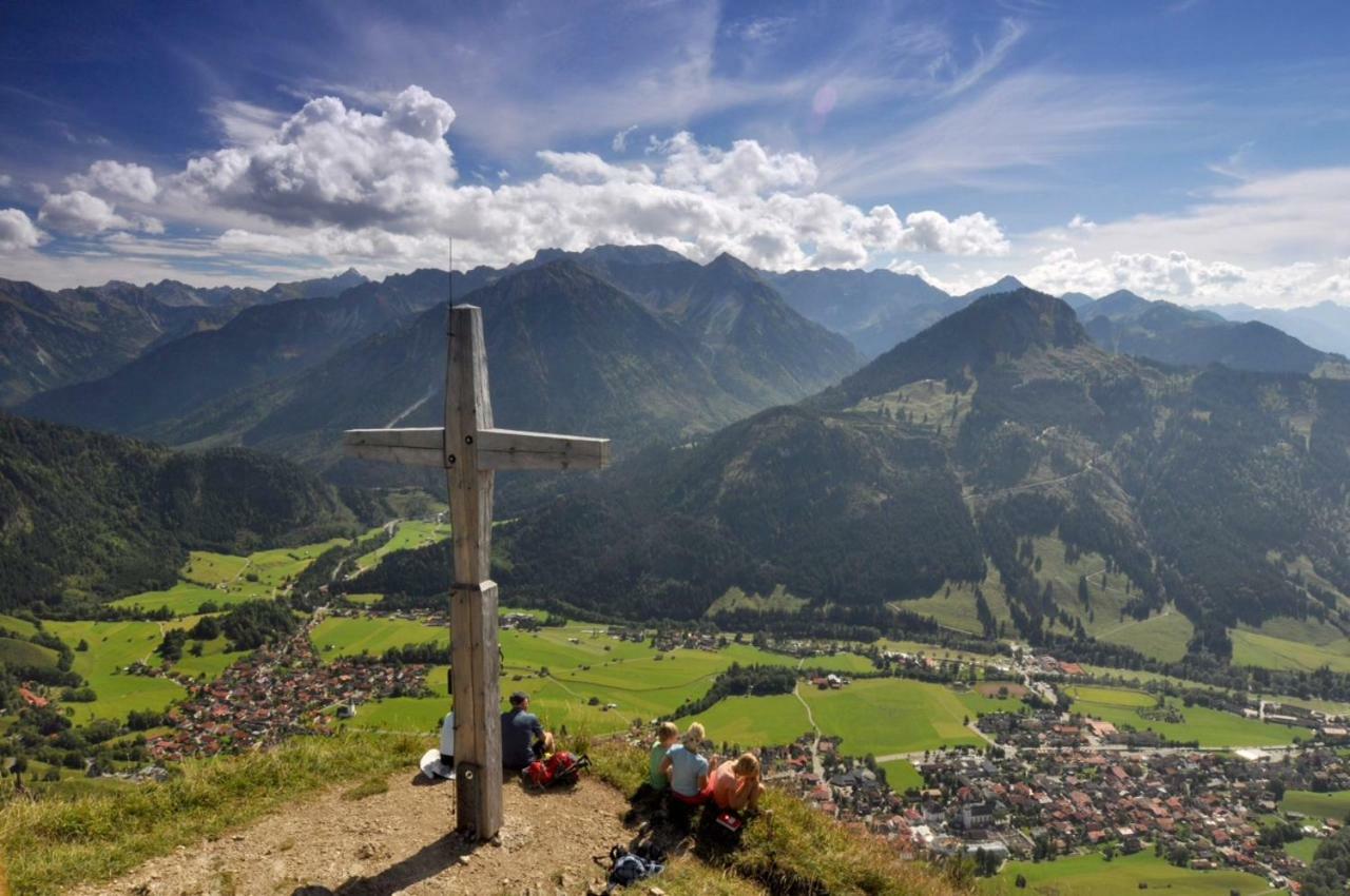 Ferienwohnung Hoehenrausch Bad Hindelang Buitenkant foto